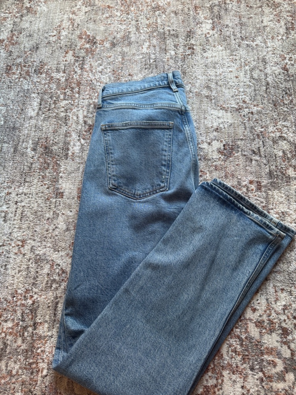 Agolde High Rise Stretch Stovepipe Jeans - Picture 5 of 6